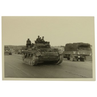 Немецкий танк Т-III, центральная часть СССР. Espenlaub militaria